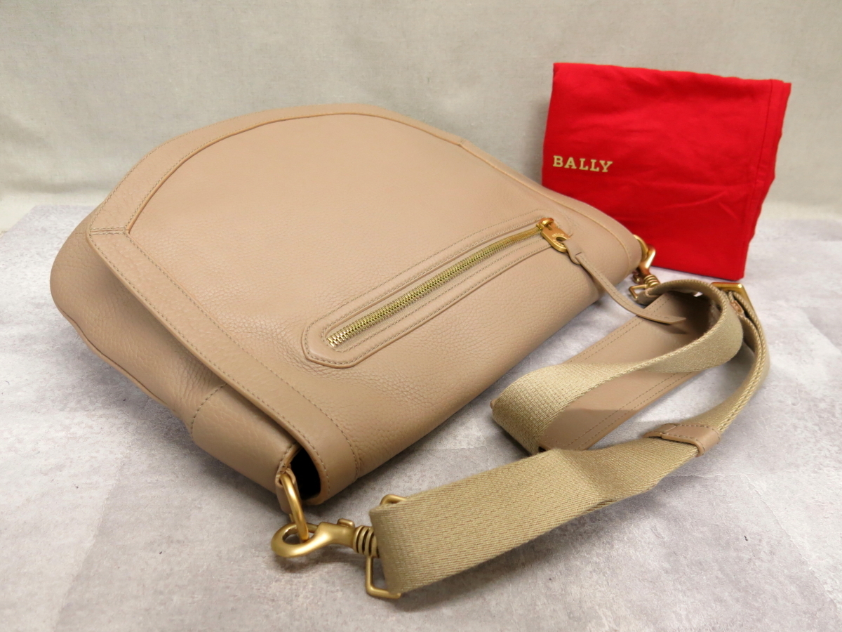 ○超美品○BALLY レザー 超美品○BALLY 本革○ワン バリー○タッセル 