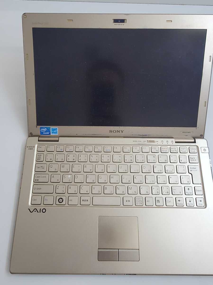 ☆ジャンク品 1円スタート☆ SONY ソニー VAIO VPCX11AKJ / MacBookAir