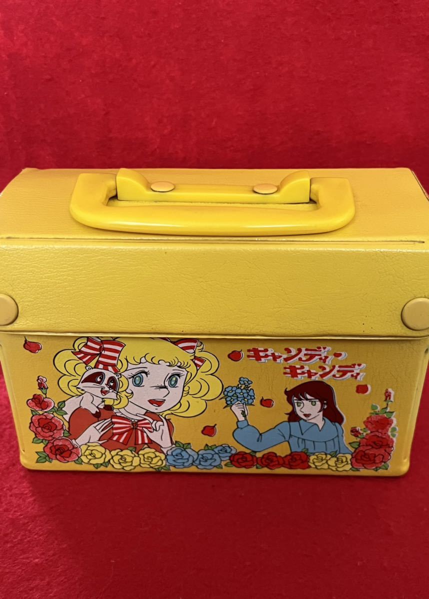 昭和レトロ　キャンディキャンディ　りんご　林檎　カセットテープケース　収納 キャンディキャンディ キャンディ・キャンディ 当時物 昭和レトロ
