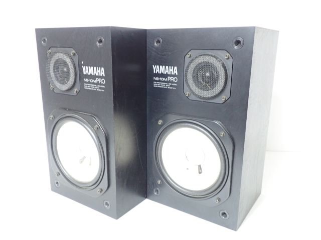 YAMAHA ヤマハ 2wayブックシェルフ型スピーカー NS-10M PRO ペア（2