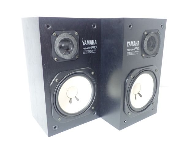 YAMAHA ヤマハ 2wayブックシェルフ型スピーカー NS-10M PRO ペア（2