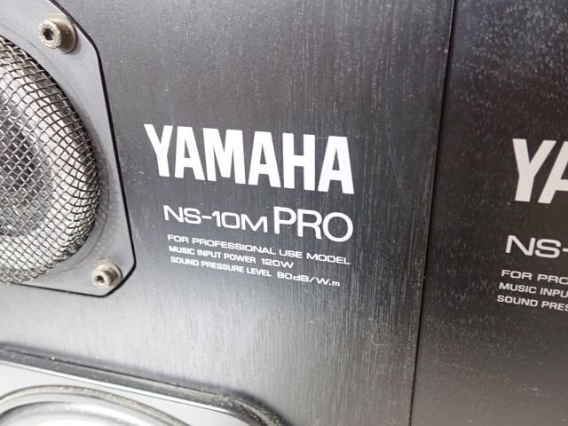YAMAHA ヤマハ 2wayブックシェルフ型スピーカー NS-10M PRO ペア（2
