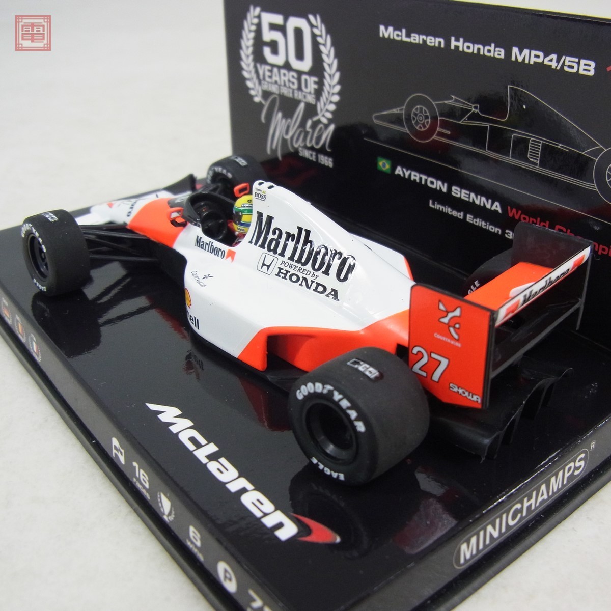 PMA 1/43 セナコレ No.2 マクラーレン MP4/5 ホンダ V10 1989 #1 セナ □