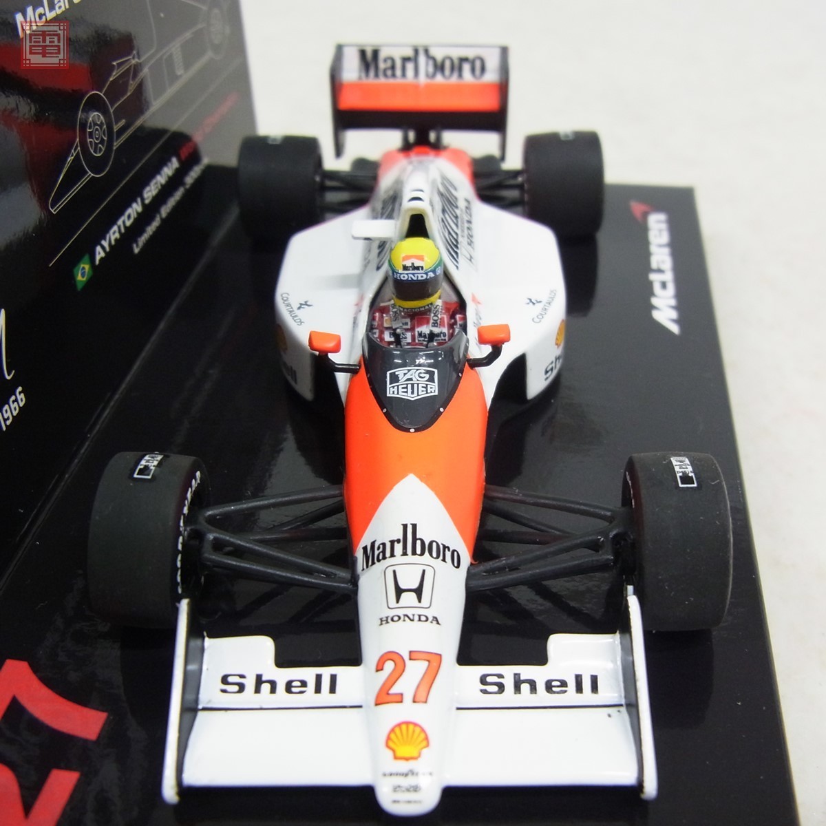 1⁄43 MP4⁄5B マクラーレン PMA ホンダ 0 McLaren A.セナ MP4⁄5