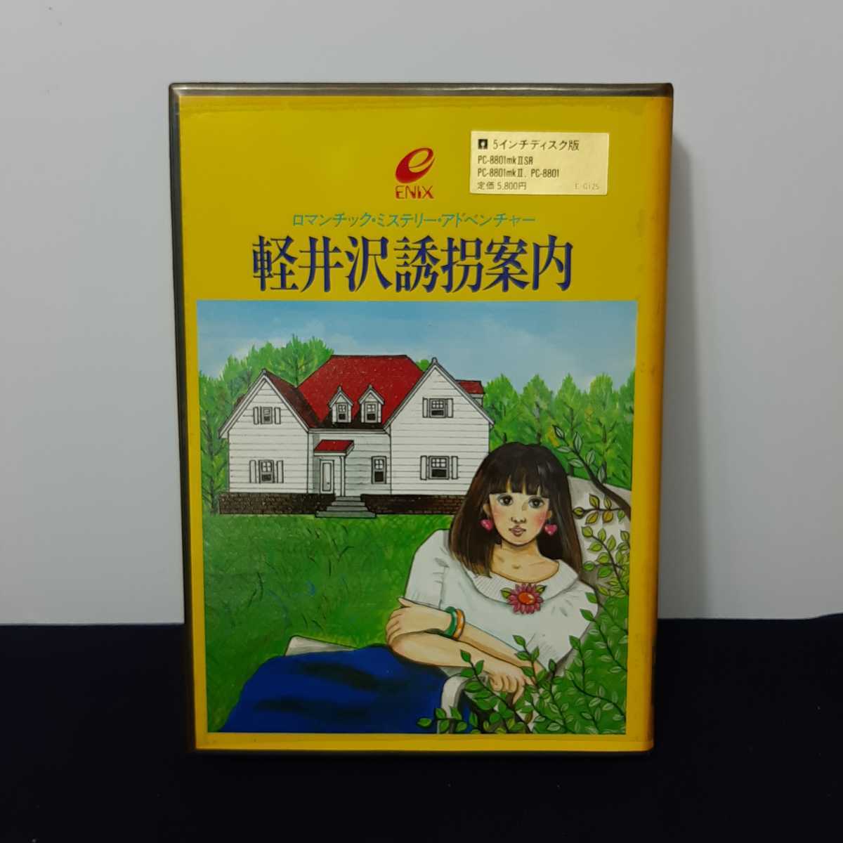 軽井沢誘拐案内 MSX 外箱のみ 希少品‼️【ENIX】MSX 軽井沢誘拐案内 ROM