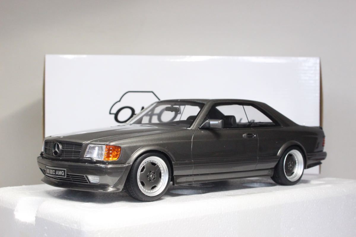 正規品，高品質 1/18 OTTO Mercedes-Benz 560 SEC AMG C126 Grey OT823 / メルセデスベンツ AMG アーマーゲー グレー オットー 京商 Kyosho(乗用車)｜売買されたオークション情報、yahooの商品情報をアーカイブ公開 - オークファ 乗用車