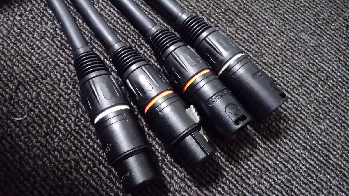Ortofon オルトフォン 7.8n BC-780P 超美品 XLRケーブル 1.0m ペア 希少品