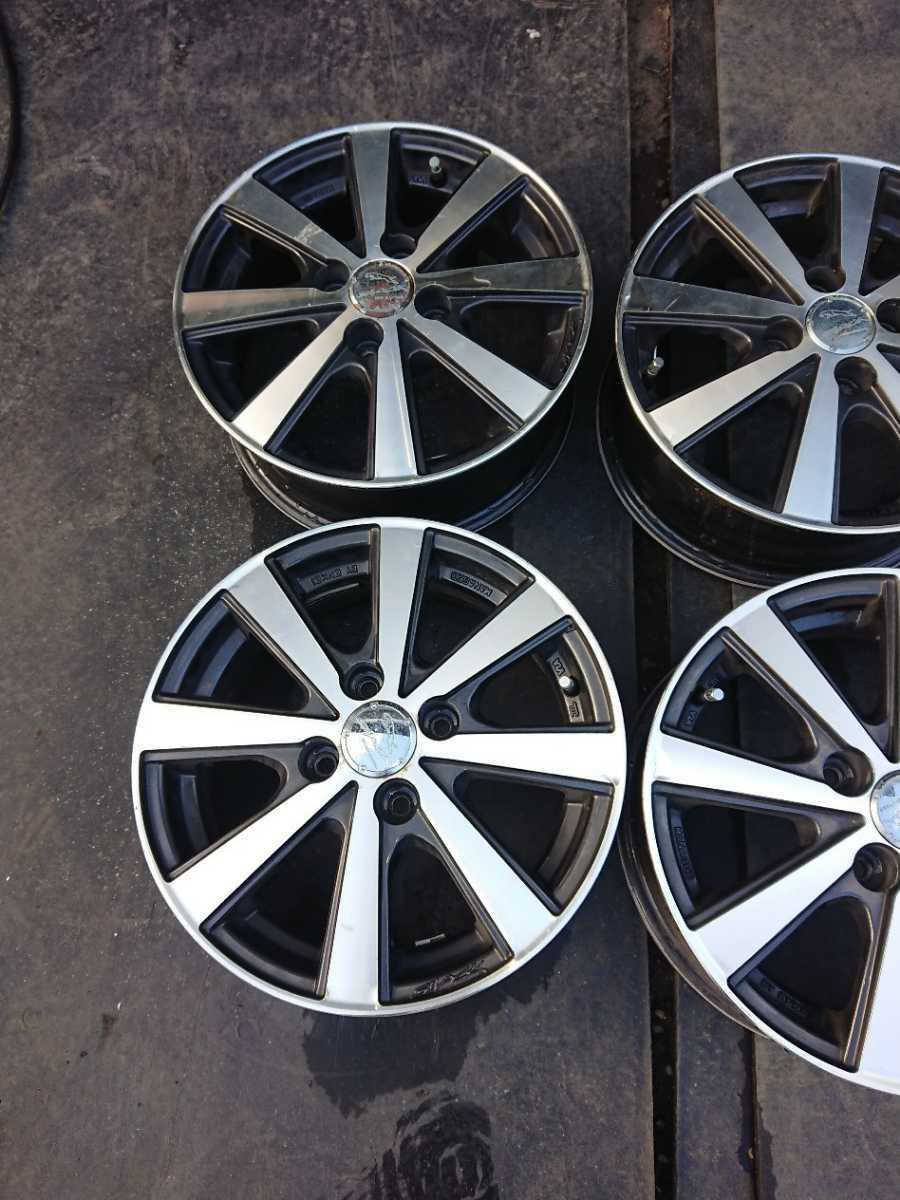 ENKEI製 casual wheels SMACK 5.5J×14＋43 PCD100 4穴 軽自動車  