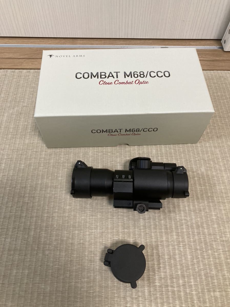 NOVEL ARMS製。COMBAT M68/CCO、ドットサイト、美品、L型マウント付き