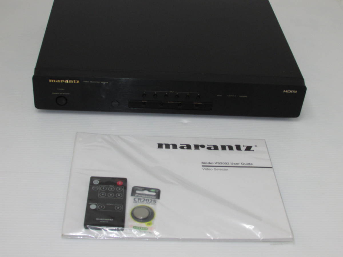 美品　マランツ　HDMIセレクター　VS3002　動作品