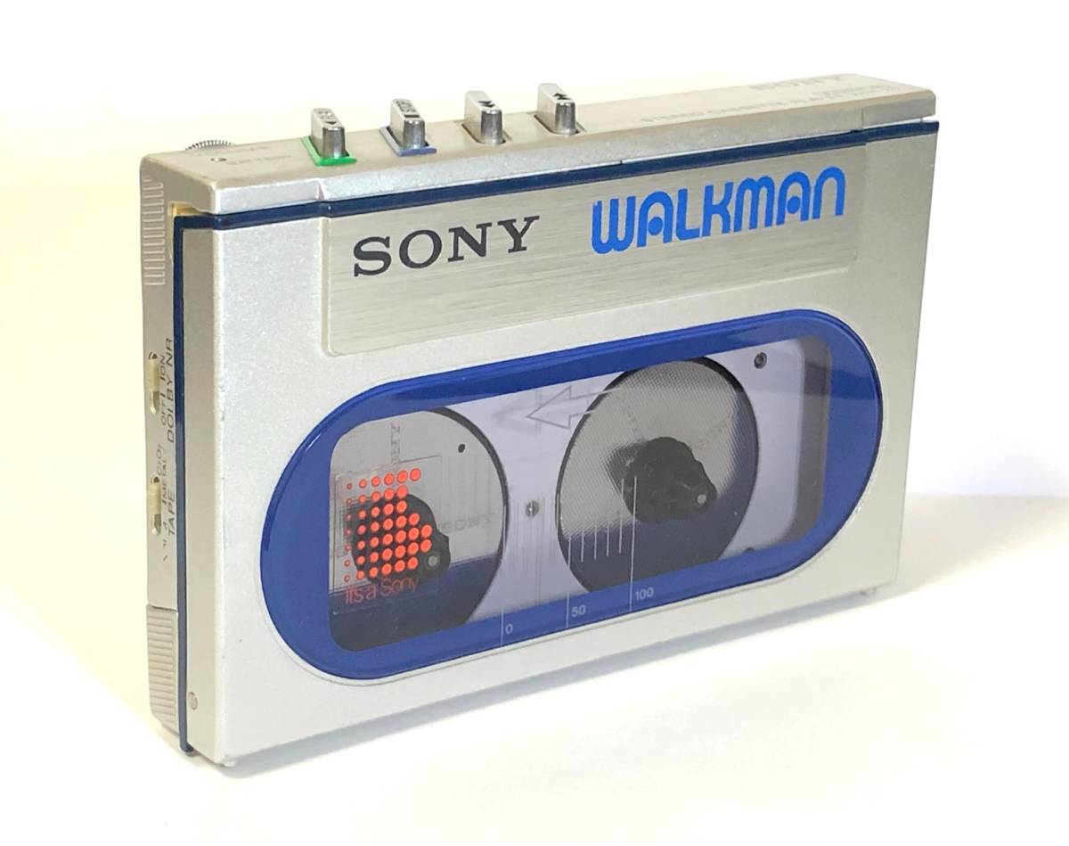 オーディオ機器 SONY WALKMAN WM-20 シルバー カセットプレーヤー