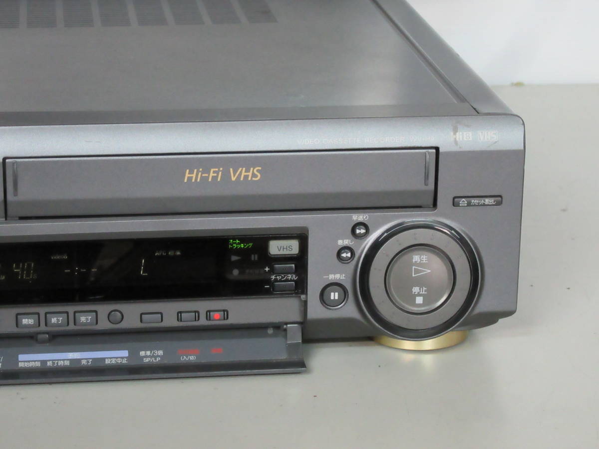 ★☆SONY　高画質Hi8/VHS・修理済保証付WV-H4中古動作品 i0907　HST-1☆★ SONY ◇◇SONY 高画質Hi8&frasl;VHS・整備済保証付WV-H4動作美品 | i1127 高画質Hi8⁄VHS・修理整備済保証付WV-H6