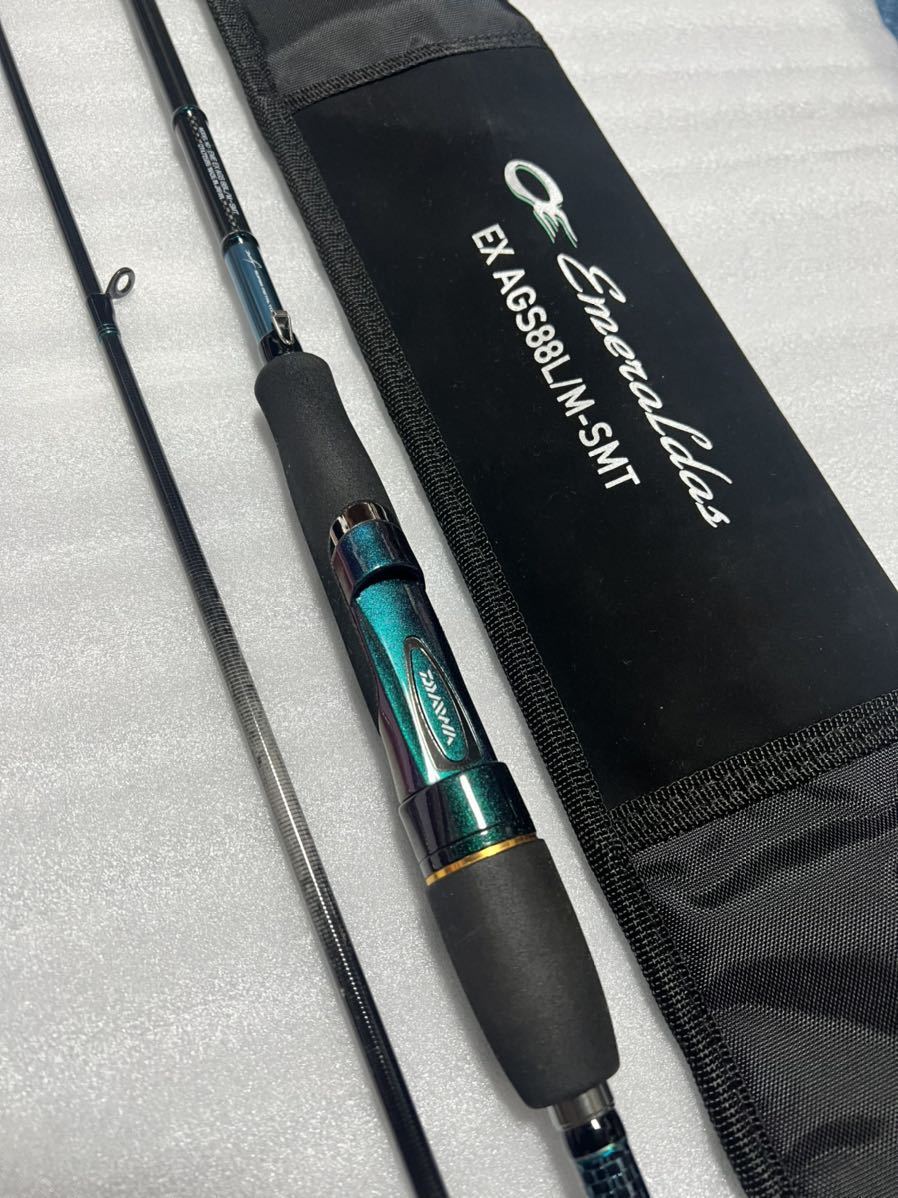 超美品！送料込み！最高峰！ダイワ エメラルダスEX AGS88L/M-SMT 感度