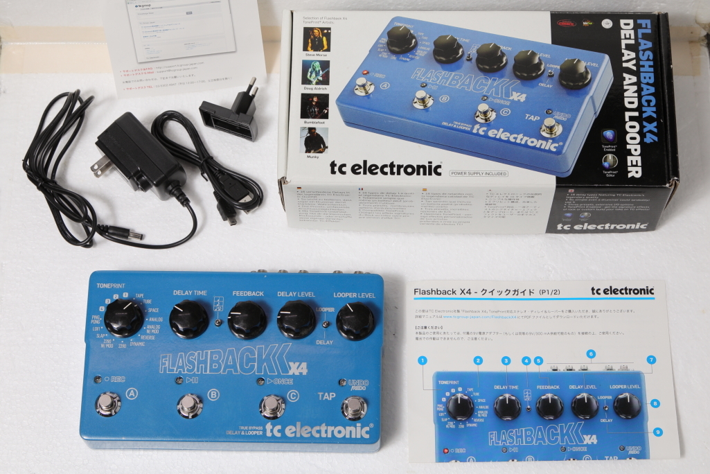X4 Flashback electronic エフェクター ルーパー LOOPER tc electronic