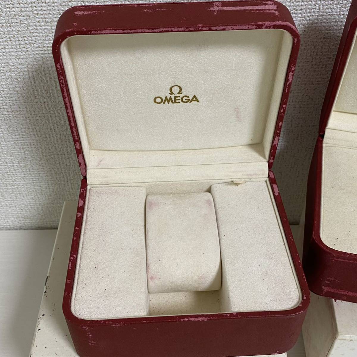321 OMEGA オメガ 腕時計 ケース 空箱 ウォッチケース ボックス 赤 