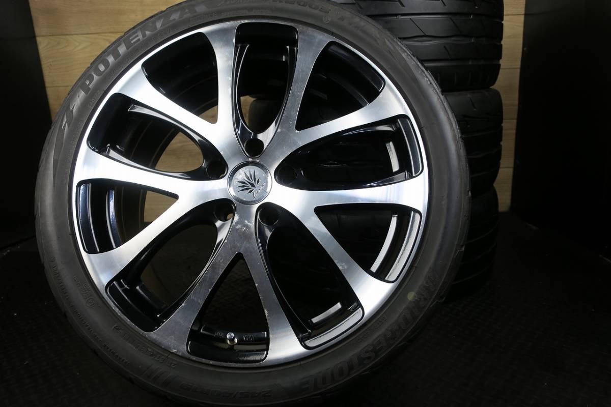 激安♪レアマイスター エクスカリバー ビューサイレント 19×8J +38 PCD114.3/5H♪エスティマアルファードヴェルファイアエルグランド等♪