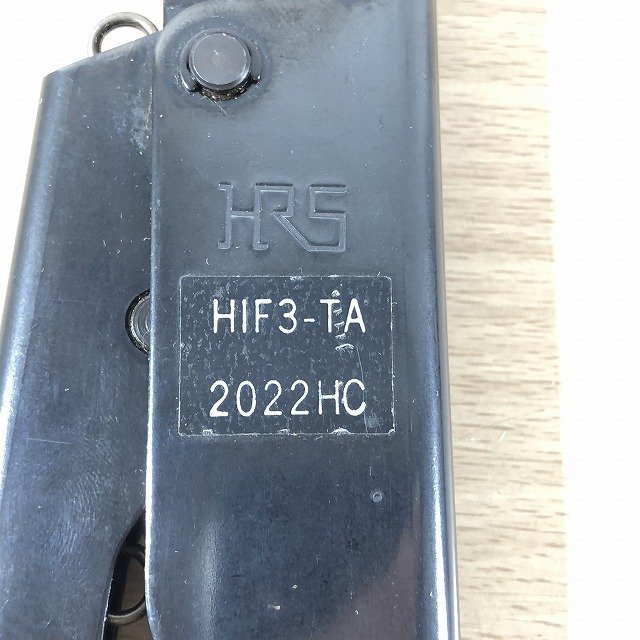 HIF3-TA2022HC 手動圧着工具 ヒロセ電機 【中古品】 ■K0025997 手動圧着工具 HIF3-TA2022HC ヒロセ電機 圧着メスコンタクト専用工具(圧着工具) ヒロセ電機MILコネクタ 圧着工具｜Yahoo!フリマ（旧PayPay