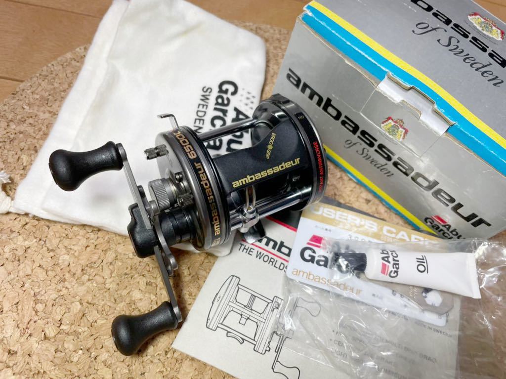 送料無料，新作 稀少 アブ アンバサダー 6500C GUNNAR ガンナー 超 機関好調 ABU Ambassder 箱 袋付き 雷魚に(アブガルシア)｜売買されたオークション情報、yahooの商品情報をアーカイブ公開 - オークファン アブガルシア