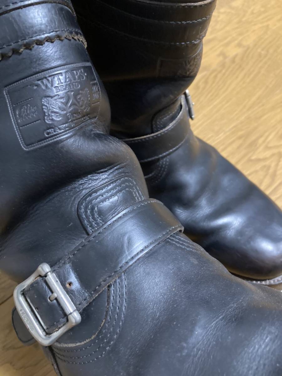 wtaps] 08AW BAGUETTE 茶芯 カスタム バゲット エンジニアブーツ 28 