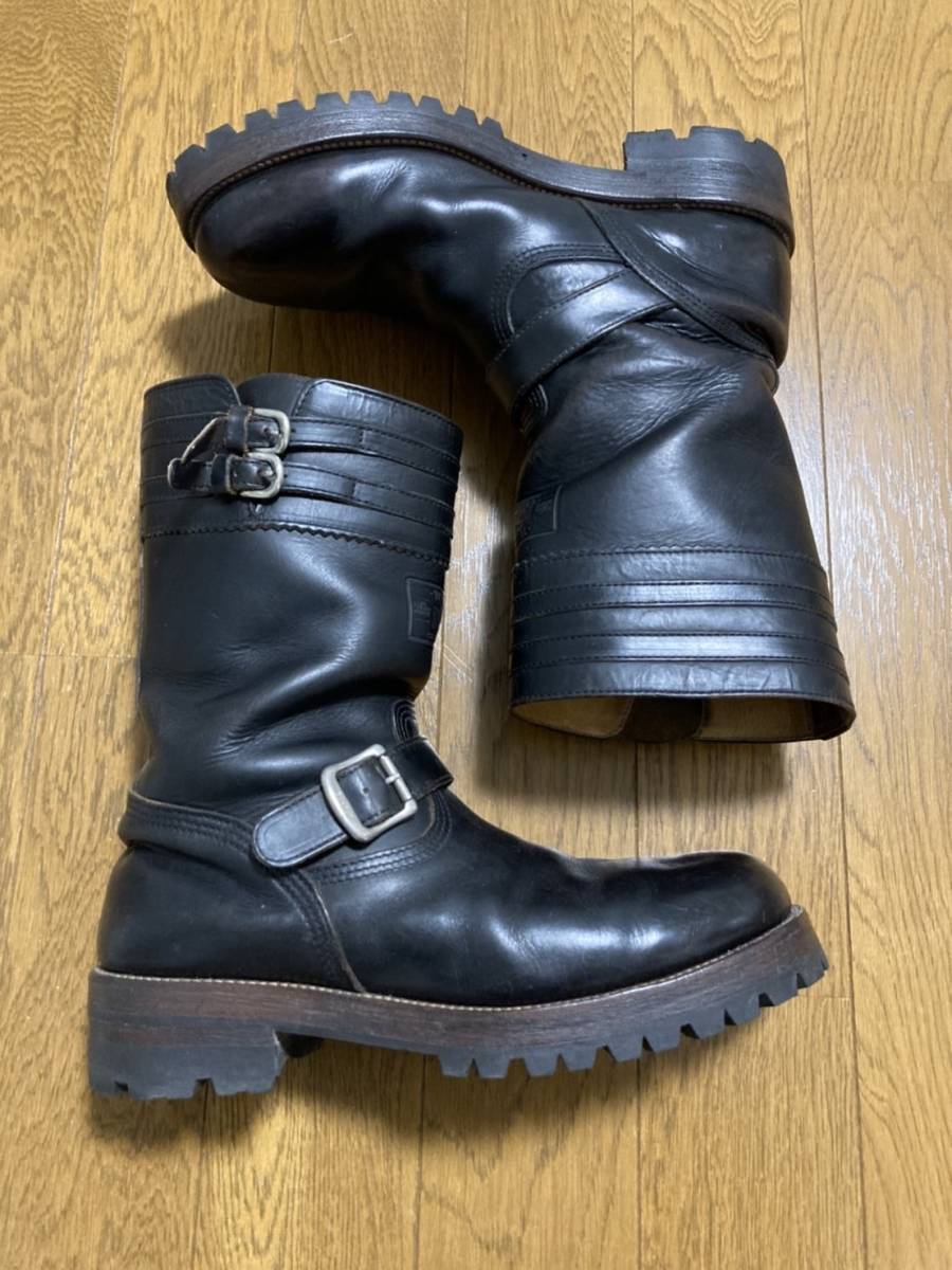 wtaps] 08AW BAGUETTE 茶芯 カスタム バゲット エンジニアブーツ 28 