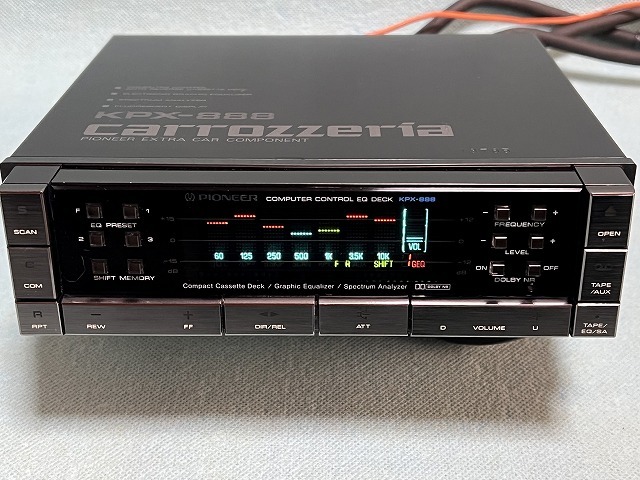 カロッツェリア パイオニア カセットデッキ KPX-888 アンプ GM-41A GM
