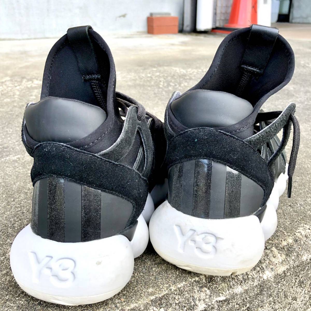 マックスフライ 26.5cm Y-3/ワイスリー KYUJO HIGH/キュージョハイ スニーカー AQ5545/27.5の