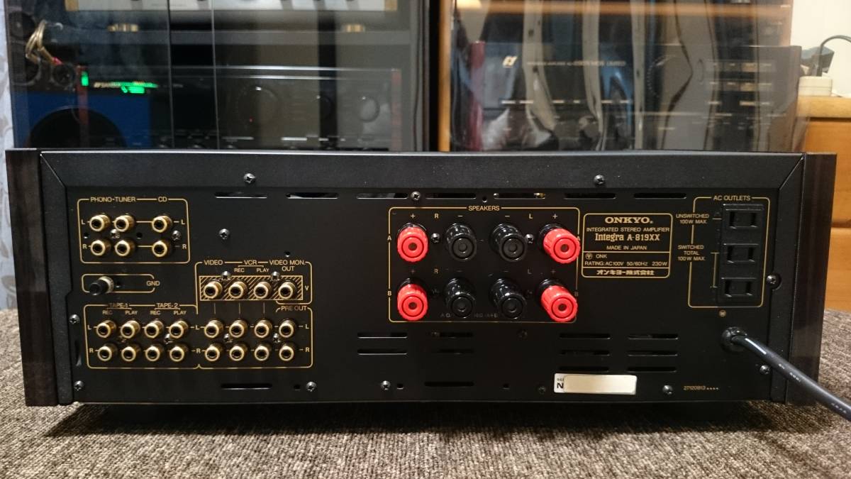 ONKYO Integra A-819XX 『整備動作品 保証あり』 オンキョー