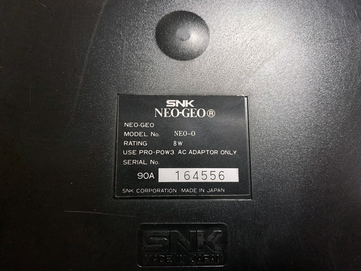 ネオジオ ロム 本体 動作確認済 動作確認済み SNK ネオジオ 本体 完品 