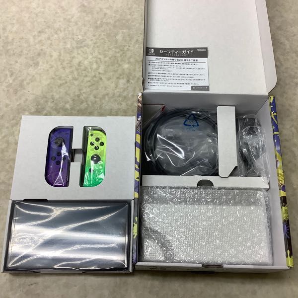 1円～ 動作確認済 初期化済 Nintendo Switch 本体 HEG-001 有機EL
