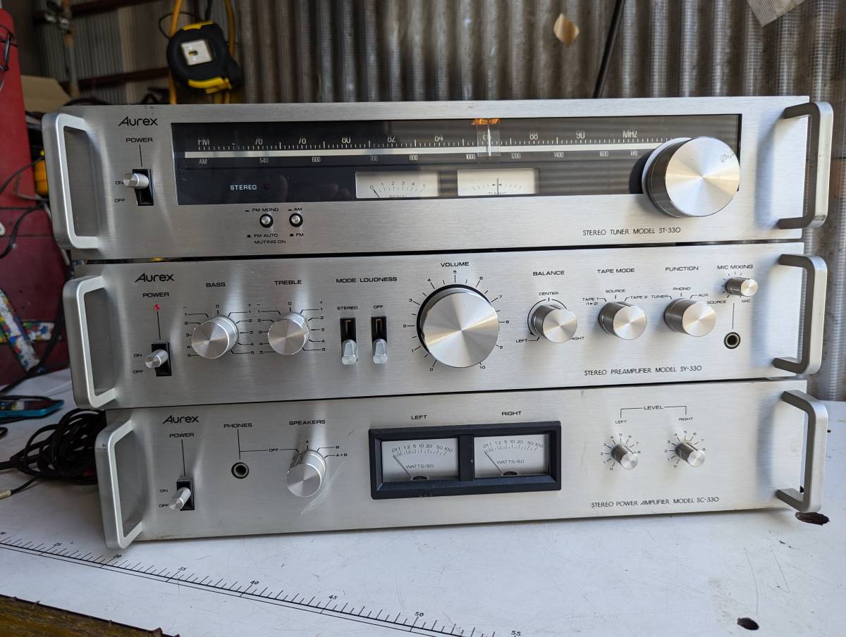 Aurex オーレックス - SC-330 AUREX | SR-F330 中古オーディオ 高価