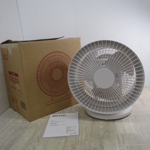  8246PS 無印良品 サーキュレーター 低騒音ファン 大風量タイプ ホワイト 型番:AT-CF26R-W 76319948(サーキュレーター)｜売買されたオークション情報、yahooの商品情報をアーカイブ公開 - オークファ サーキュレーター