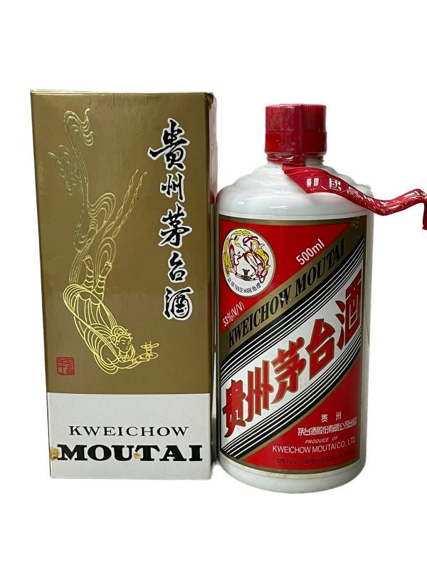 天女ラベル マオタイ酒 茅台酒 貴州茅台酒 中国酒 53％ 500ml 白酒 53%