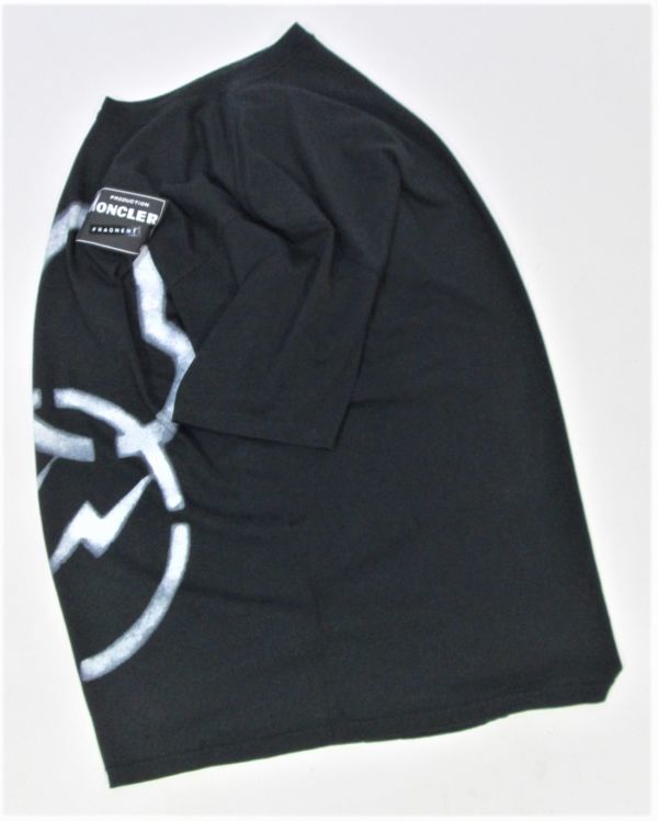 国内正規品 20SS 7 MONCLER×FRAGMENT ワッペン スプレーロゴTシャツ