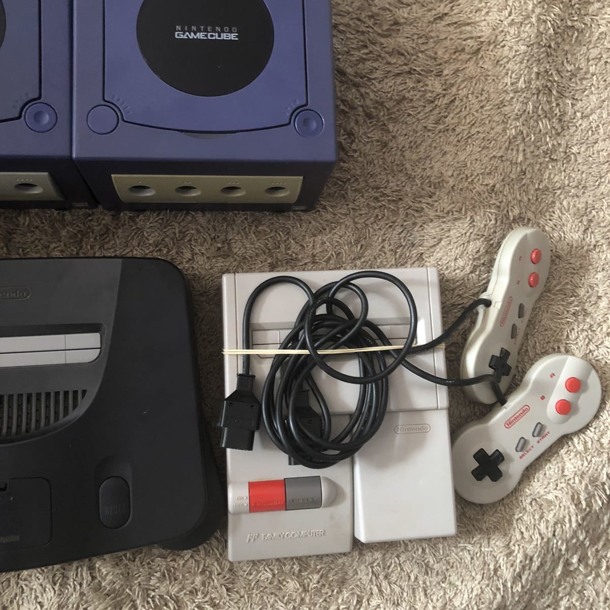 ゲーム機まとめ GAMECUBE Nintendo64 PlayStation ゲームキューブ スーパーファミコン Nintendo 64 ニンテンドー
