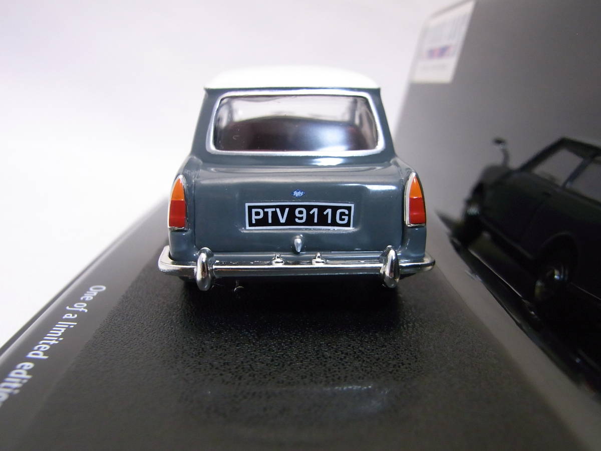 マニア垂涎 RILEY ELF 1/43 ライレー エルフ グレイ/白ルーフ 検:BMC ミニクーパー ウーズレー ホーネット モーリス バン ...
