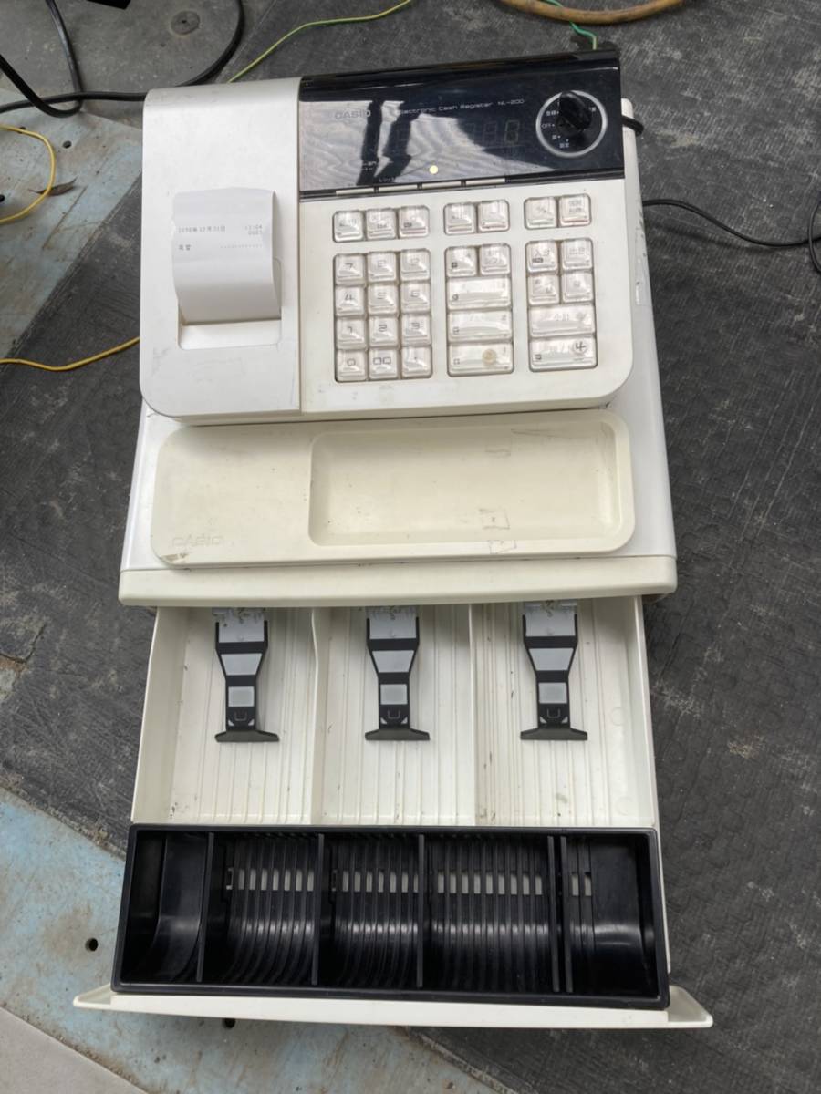 ジャンク】 CASIO カシオ レジスター NL-200