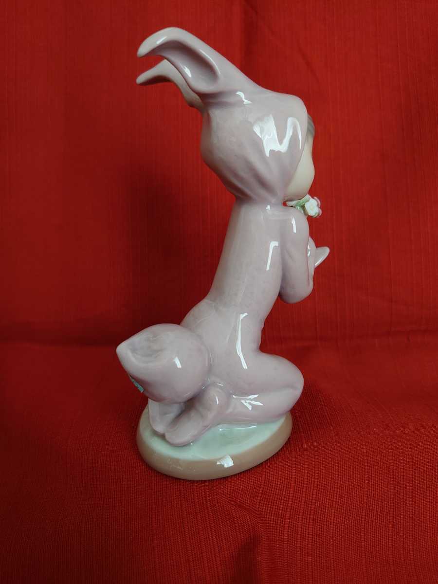 リヤドロ Lladro No.1507 少年とウサギ フィギュリン 陶磁器人形