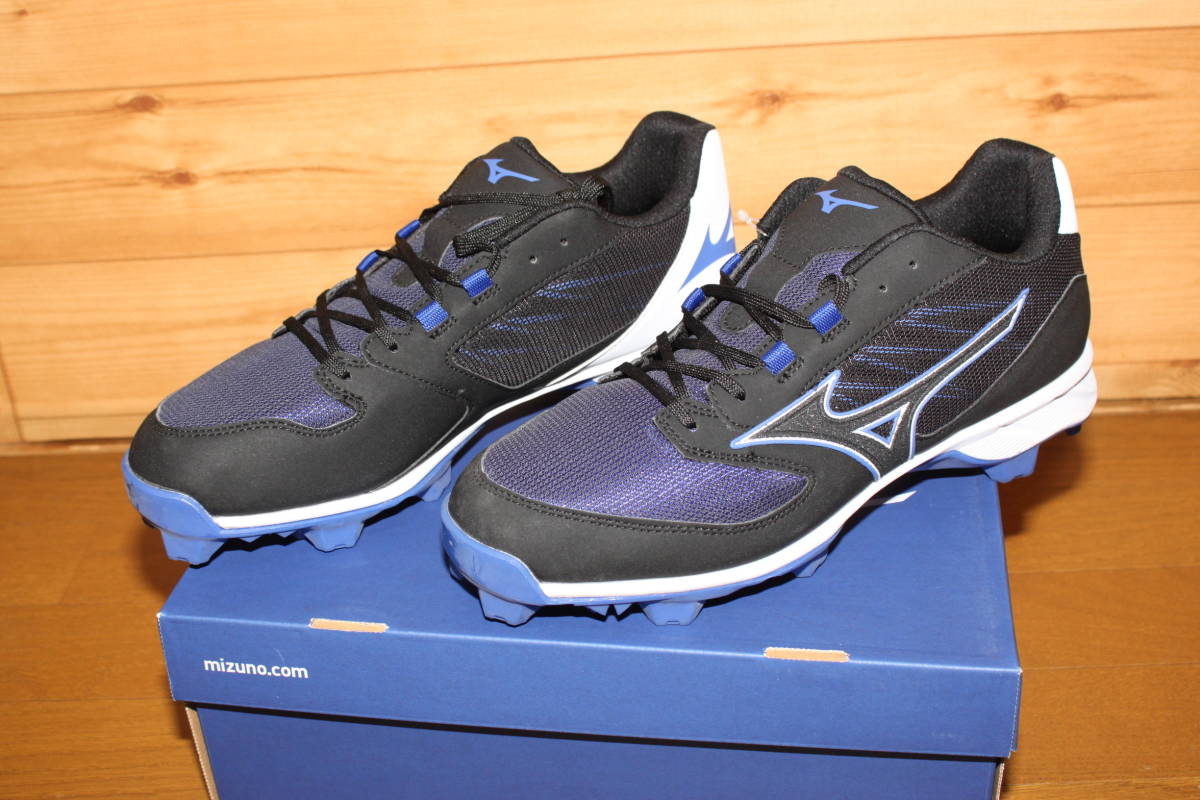  ミズノMIZUNO 26㎝ 黒青 野球スパイク シューズ ポイント底スパイク ドミナントTPU 11GP185214(26.0cm)｜売買されたオークション情報、yahooの商品情報をアーカイブ公開 - オークファン 大人用