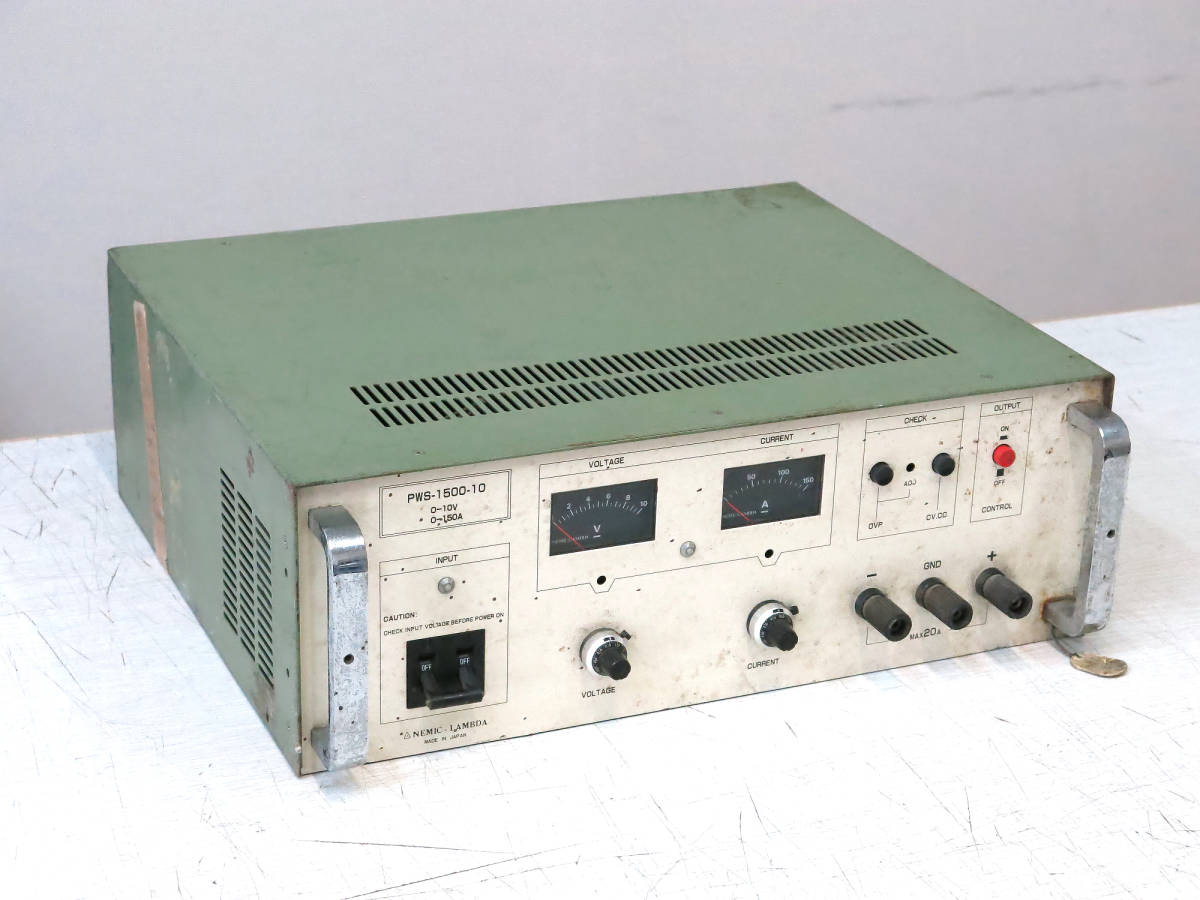 激安大特価，低価 NEMIC LAMBDA/ネミックラムダ PWS-1500-10/パワーサプライ /通電のみ(その他)｜売買されたオークション情報、yahooの商品情報をアーカイブ公開 - オークファン その他