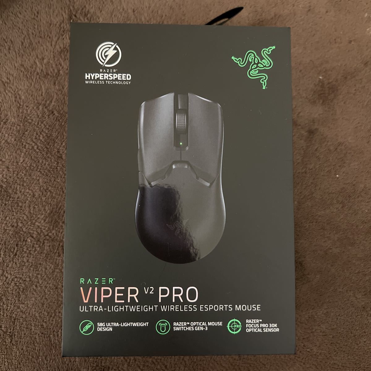 ほぼ未使用】Razer Viper V2 pro ワイヤレスゲーミングマウス 【公式通販】