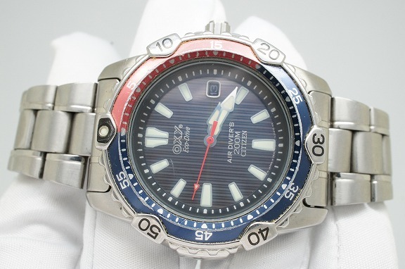 I59○作動良好 CITIZEN シチズン OXY Eco-Drive エコドライブ ソーラー 