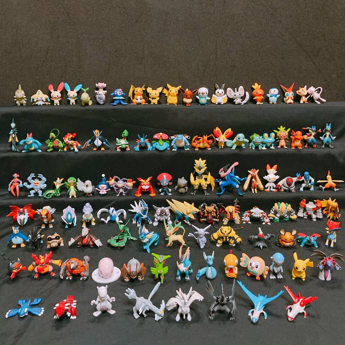 ポケモン モンコレ カードダス トップサン ファイル シール 55枚セット