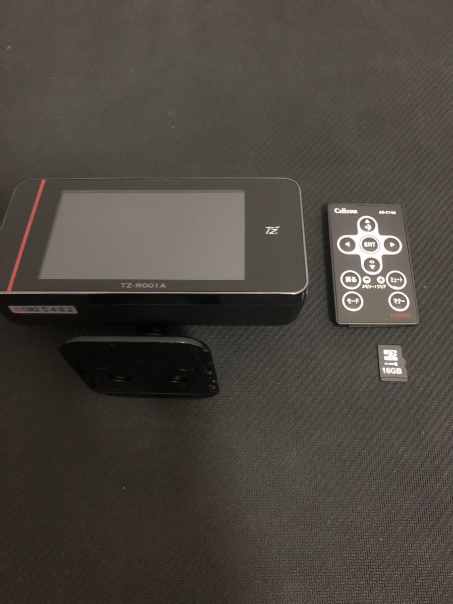 セルスター GPSレーダー探知機 tzr001a リモコン　SDカード付属 美品　動作確認済み セルスター GPSレーダー探知機 ASSURA レーダー探知機用 地図 TZ-R001（A）|TZ商品|トヨタモビリティパーツ
