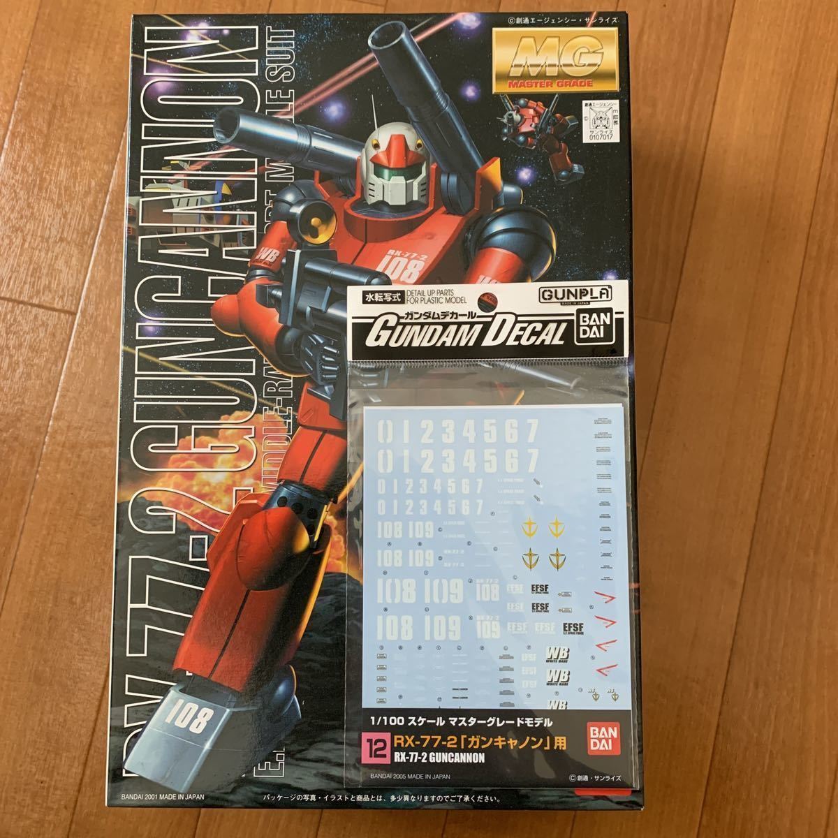 定番，HOT バンダイ ガンプラ マスターグレード ガンキャノン 別売デカール付き1円スタート(機動戦士ガンダム)｜売買されたオークション情報、yahooの商品情報をアーカイブ公開 - オークファン 機動戦士ガンダム