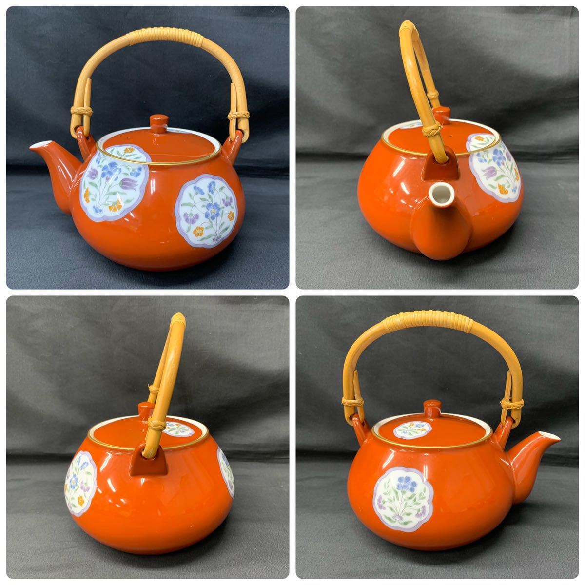 希少】乃りたけ ノリタケ ガラコンテッサ 購入 茶器セット 急須 湯呑