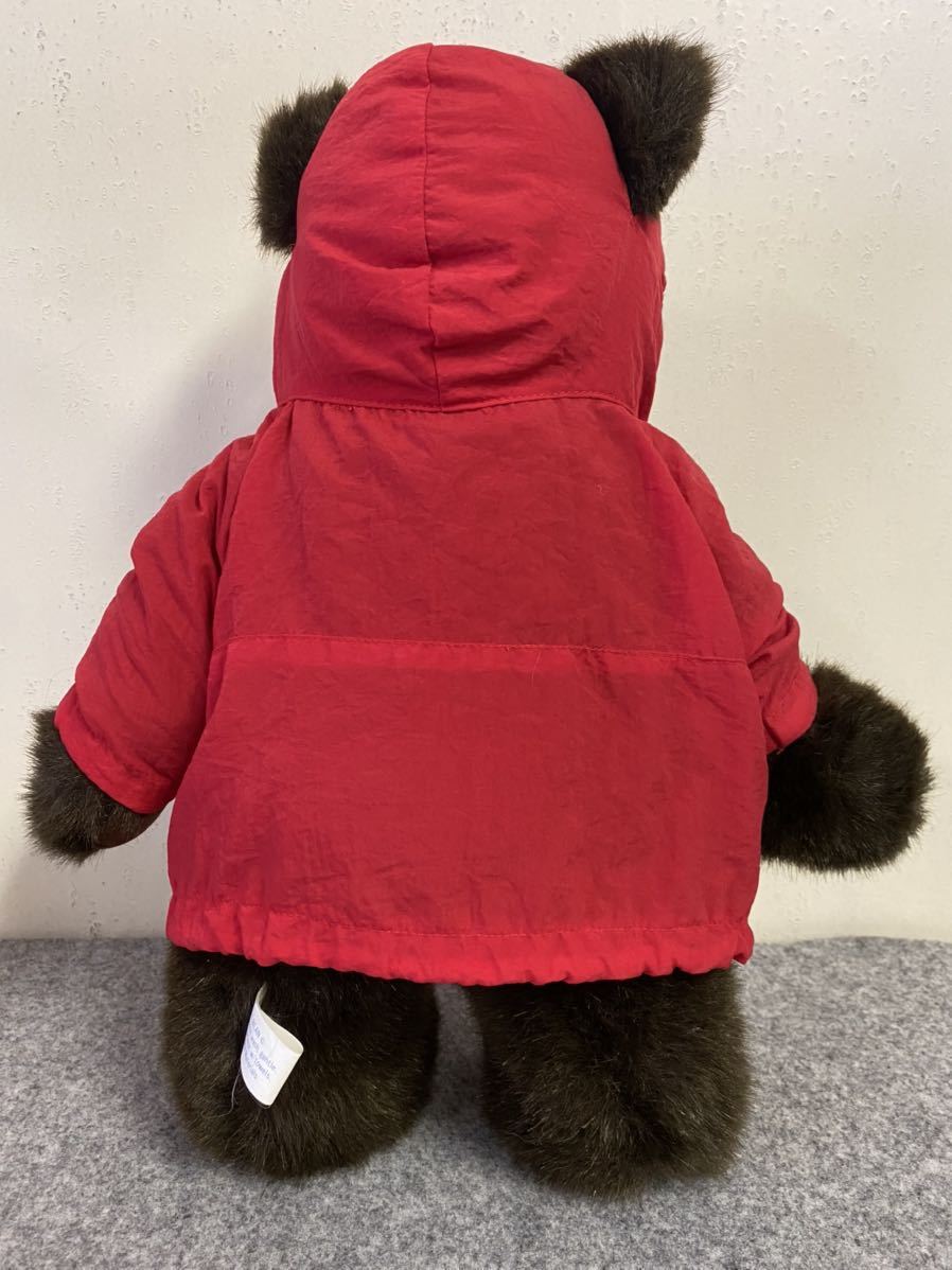 ビンテージ LLBean ビーンベア 40cm ぬいぐるみ アノラックパーカー