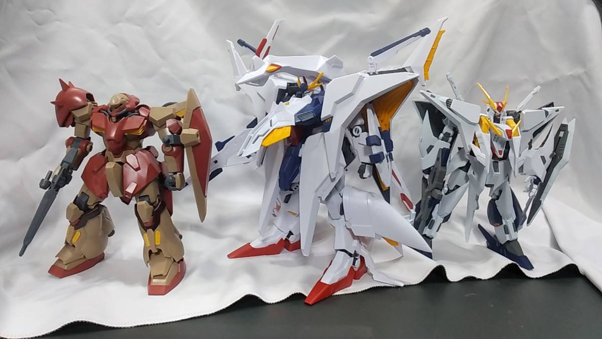 模型・プラモデル HGUC組立済クスィーガンダム 、ペーネロペー