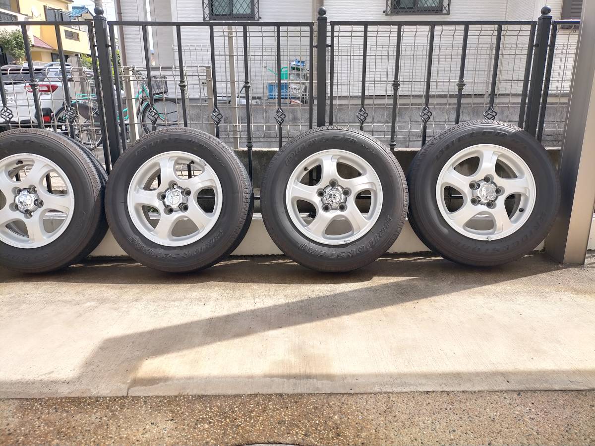 H58A H53A パジェロミニ 純正 アルミホイール タイヤ 175/80r15 