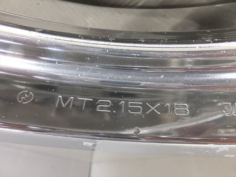 CBX550F フロントホイール バレル研磨仕上げ CBX HONDA 当時物 [22
