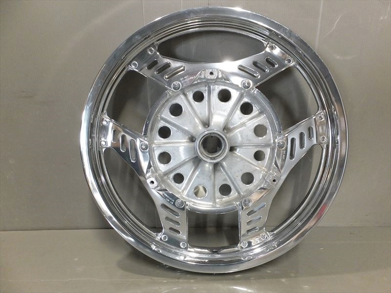 CBX550F フロントホイール バレル研磨仕上げ CBX HONDA 当時物 [22